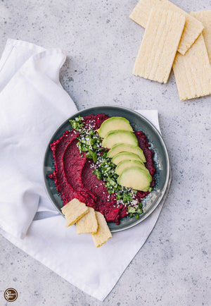 HOW TO MAKE AMAZING BEET + WALNUT DIP LIKE YOUR LIFE DEPENDS ON IT