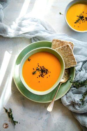 IF YOU AREN'T MAKING PUMPKIN SOUP IN OCTOBER, ARE YOU REALLY LIVING?